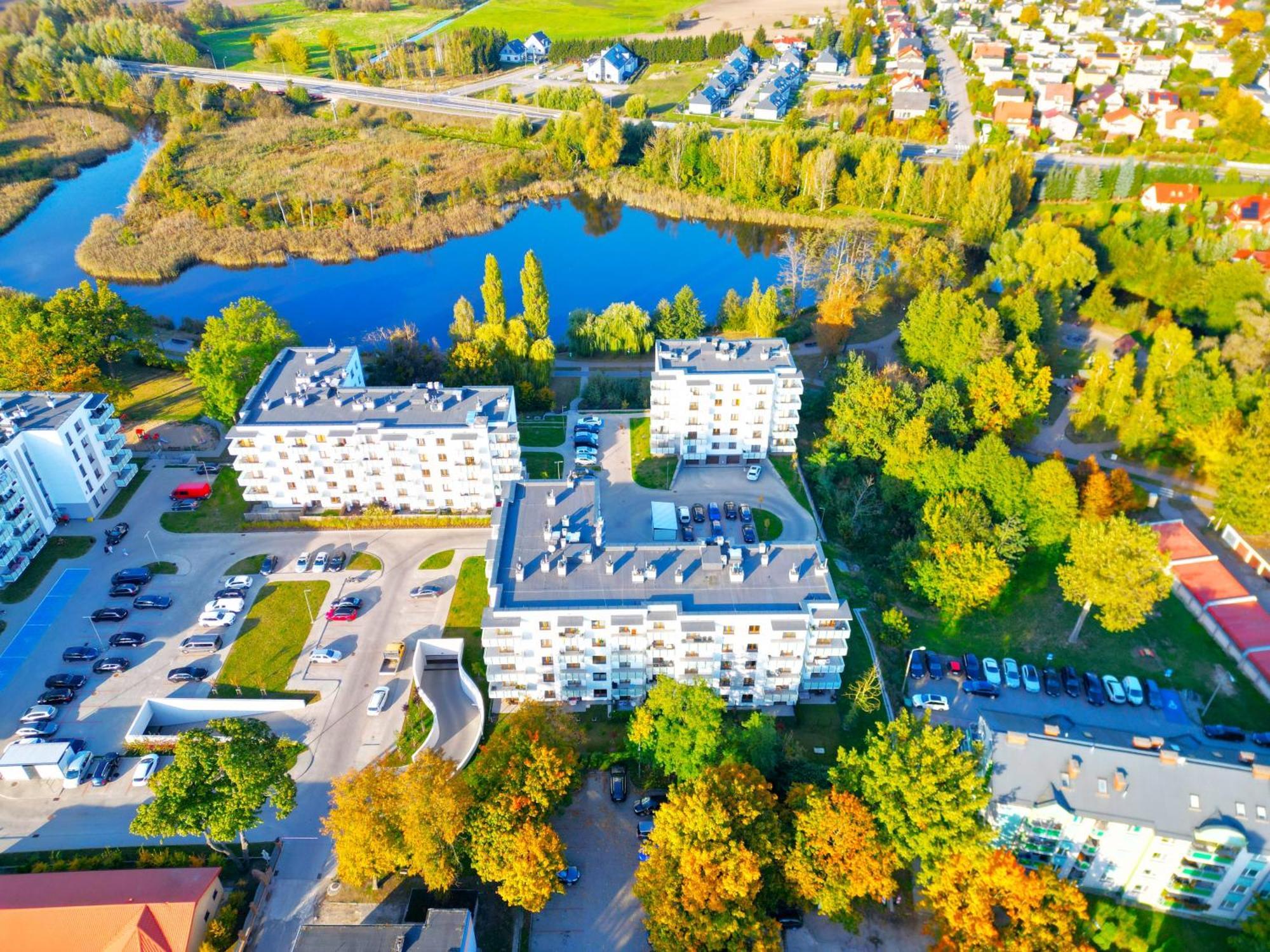 Belle View - 3Pok, Nawet 5 Lozek, Piekny Widok Na Rzeke, Tv55" Z Netflix I Max, Parking, Winda Daire Iława Dış mekan fotoğraf
